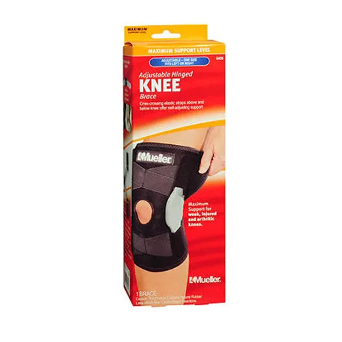 Adjustable Hinged Knee Brace One Size 1 Count By Mueller