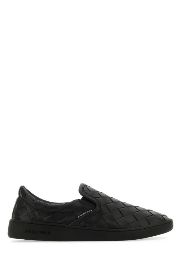 BOTTEGA VENETA | Black leather Sawyer slip ons