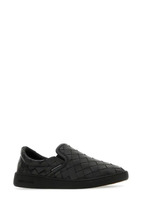 BOTTEGA VENETA | Black leather Sawyer slip ons