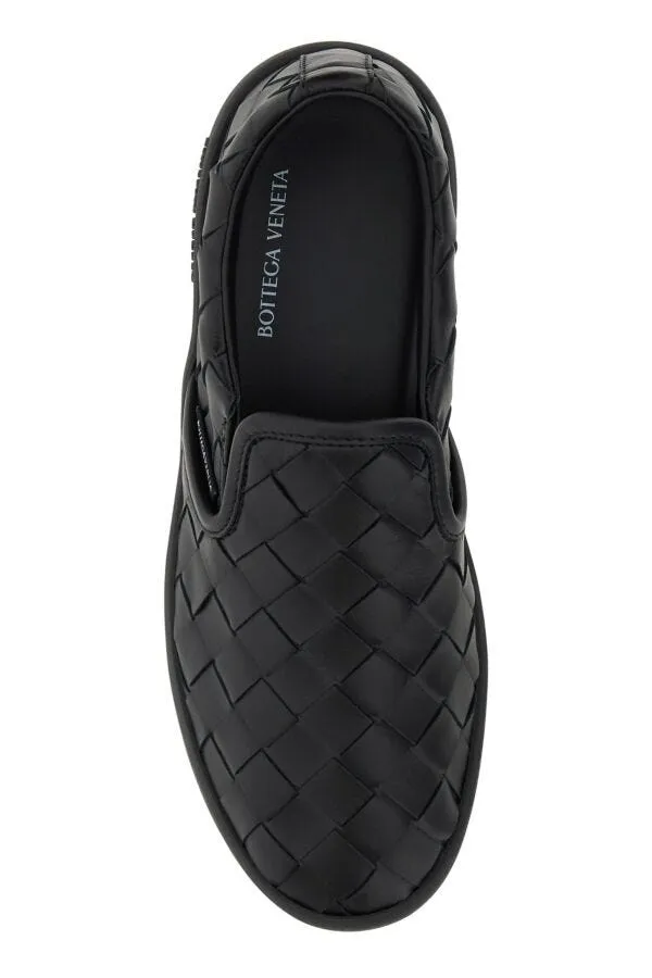 BOTTEGA VENETA | Black leather Sawyer slip ons