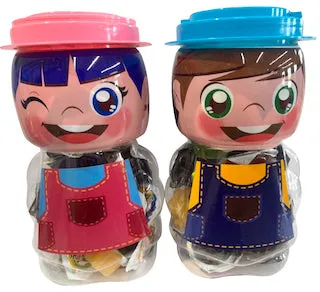 Boy _ girl fruit jelly