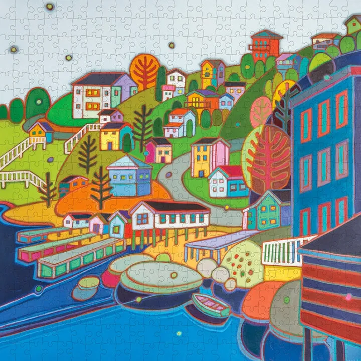 Darlene Kulig: Jelly Bean Hill 500 Piece Jigsaw Puzzle - Quick Ship