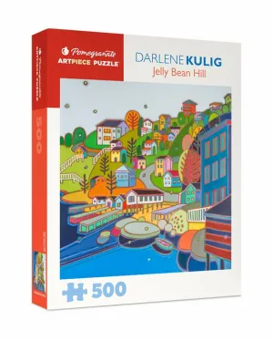 Darlene Kulig: Jelly Bean Hill 500 Piece Jigsaw Puzzle - Quick Ship