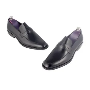 Formal shoes / 100% genuine leather -black -8136