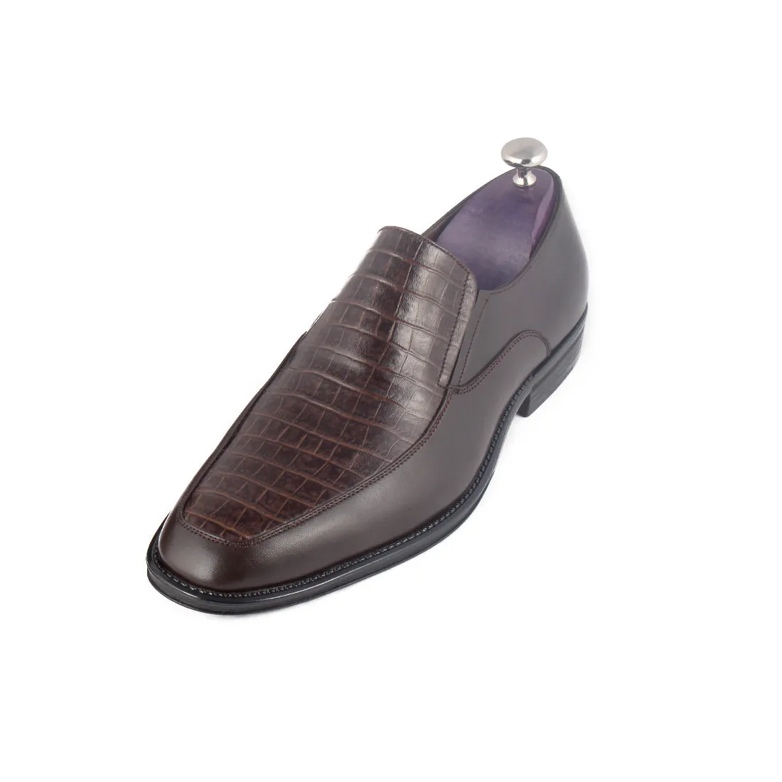 Formal shoes / 100% genuine leather -Brown -8163