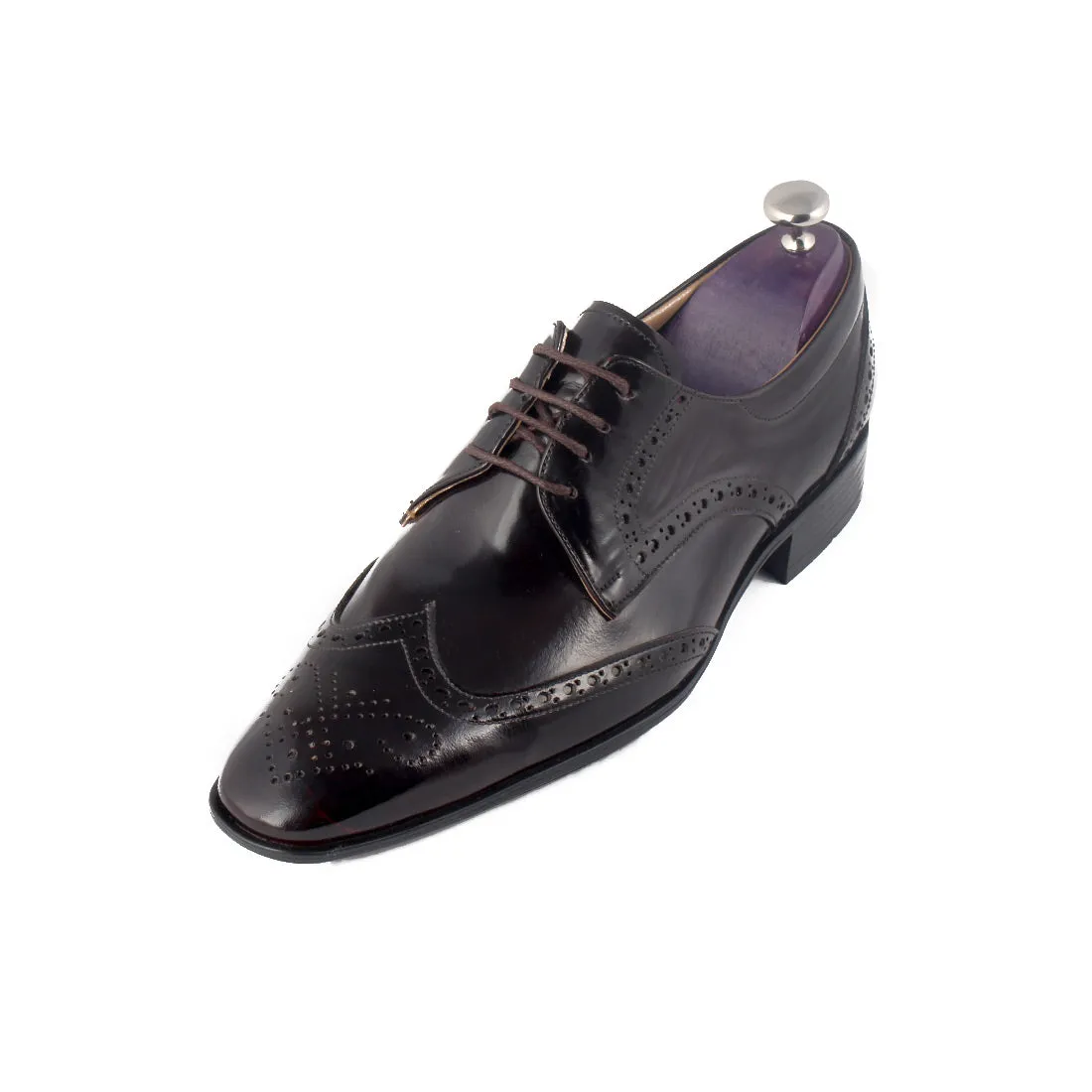 Formal shoes / 100% genuine leather -Brown -8172