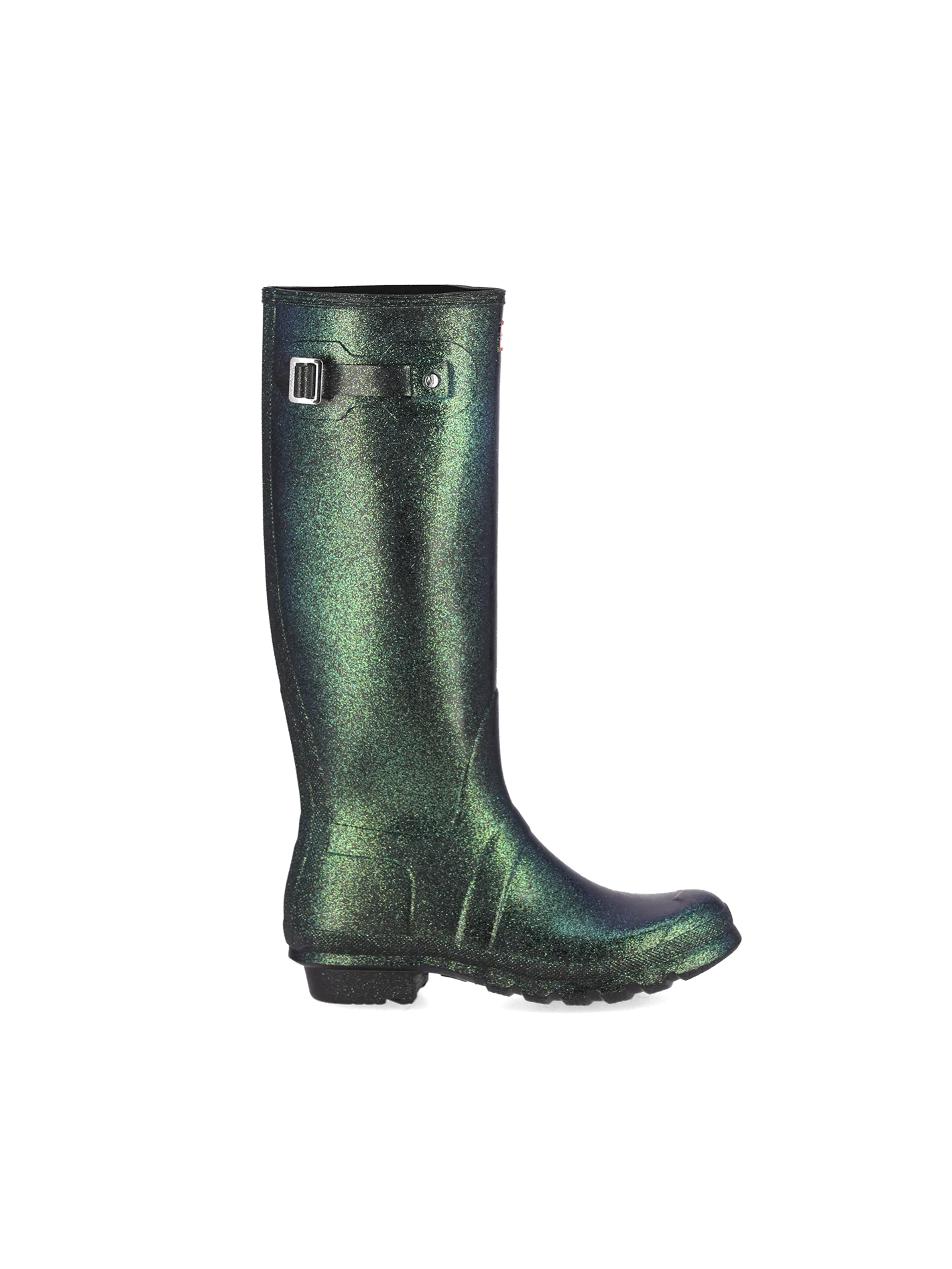 iridescent-effect wellington boots