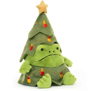 Jellycat - Christmas Tree Ricky Rain Frog