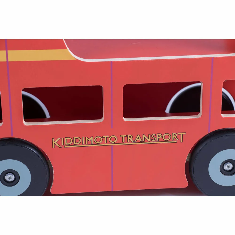 London Bus - Kids Wooden Ride On London Bus