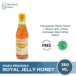 Madu Pramuka Royal Jelly 350 mL - Madu Alami   Royal Jelly