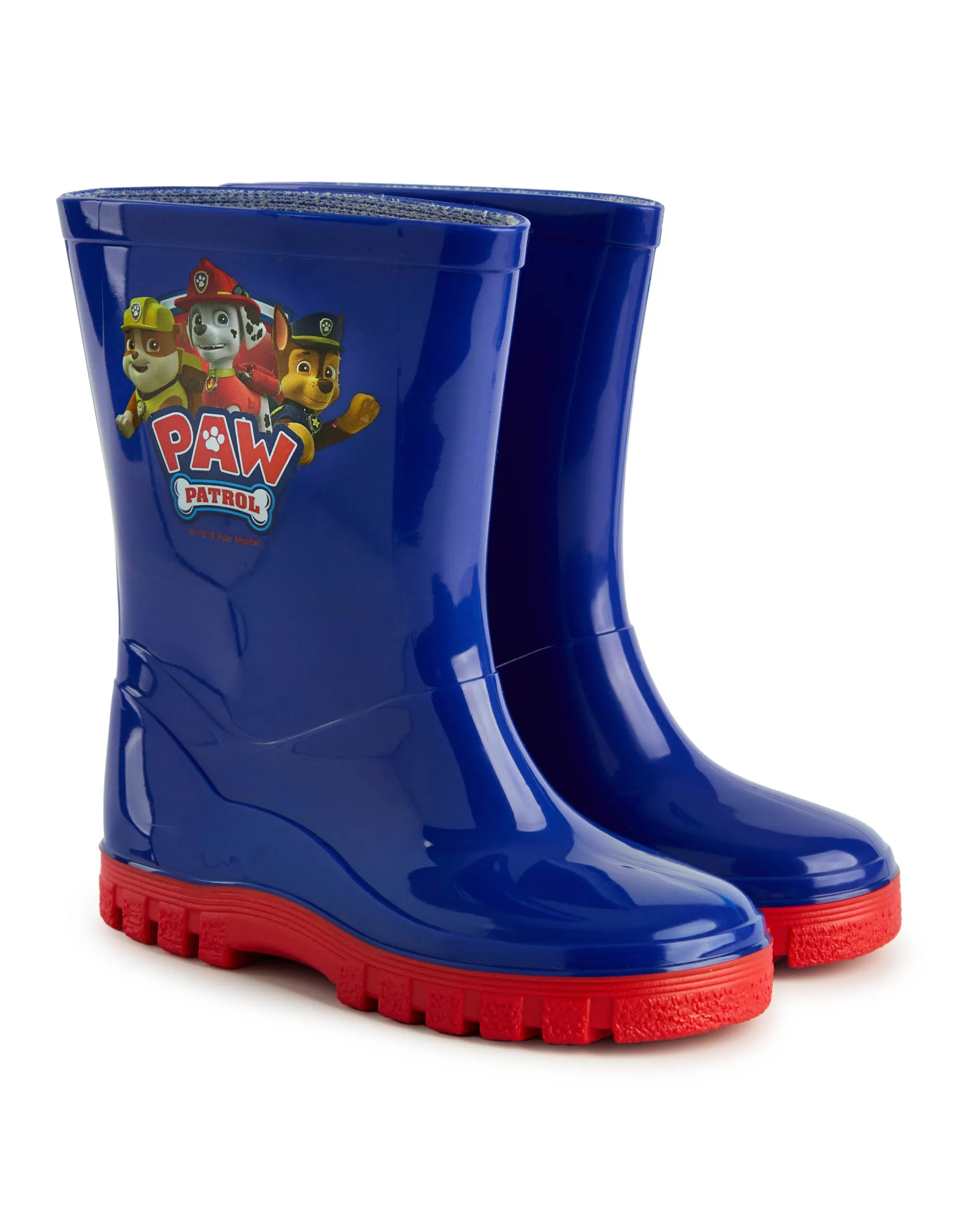 Paw Patrol Boys Blue Wellington Boots without Handles