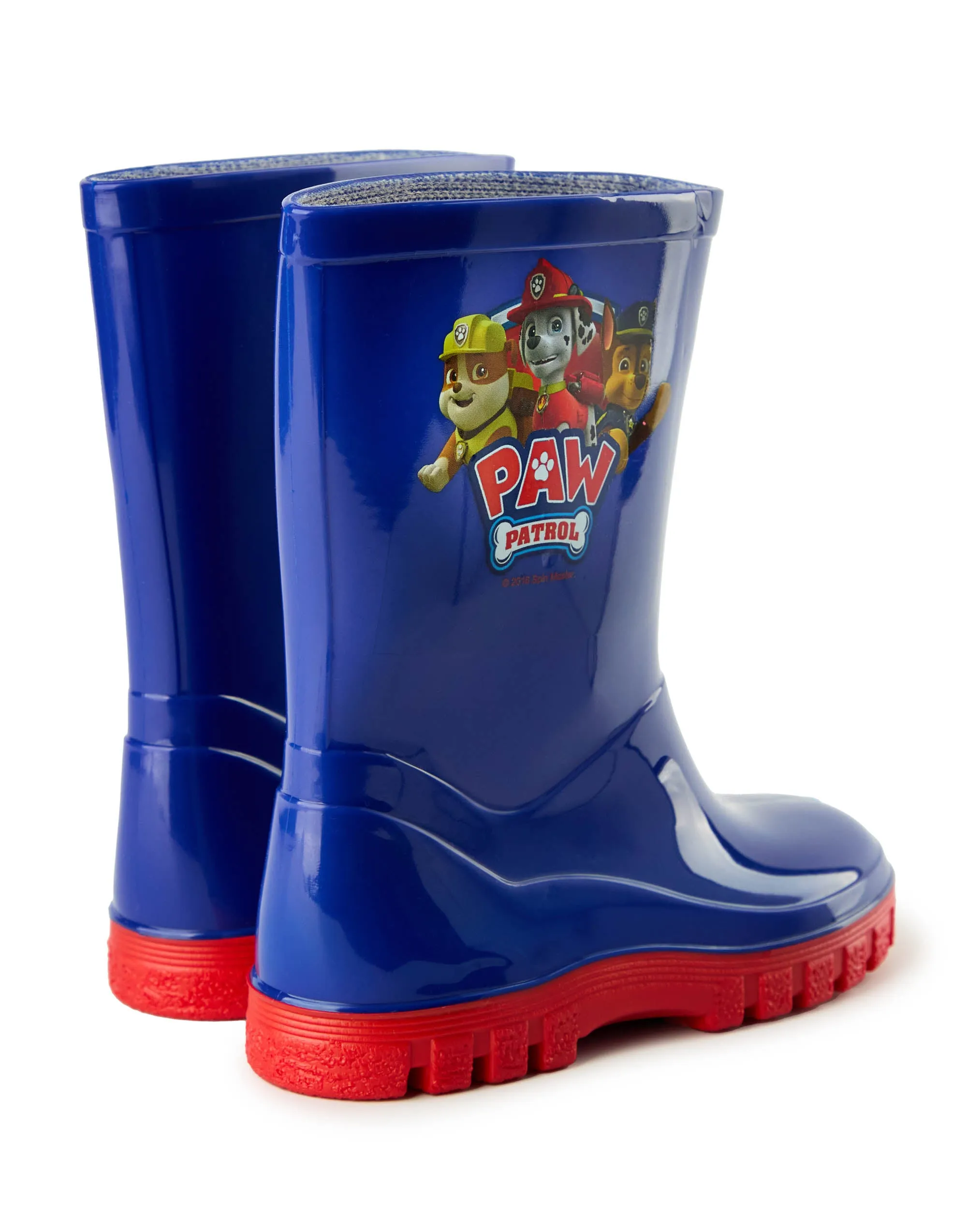 Paw Patrol Boys Blue Wellington Boots without Handles