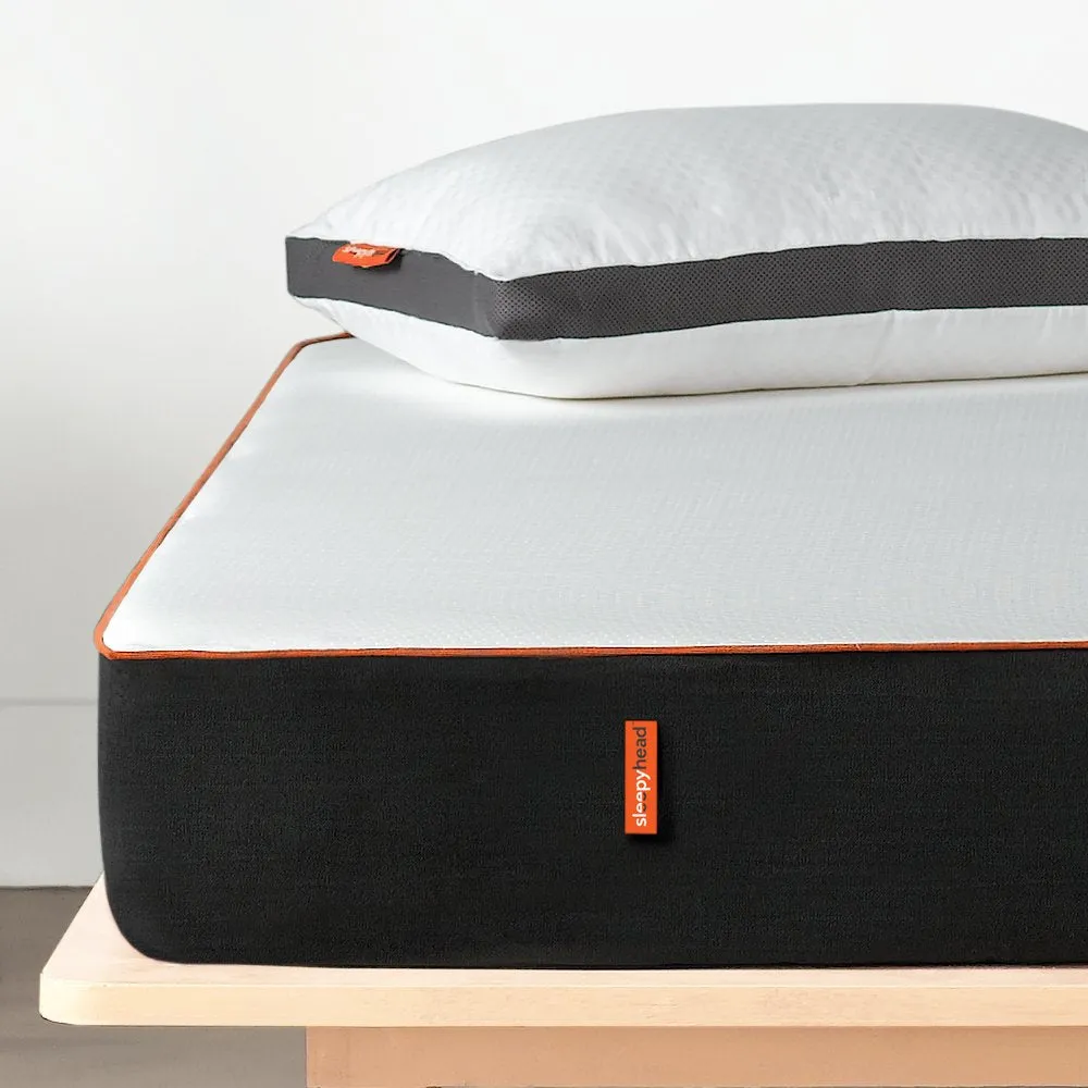 Sleepyhead Original - 3 Layered BodyIQ Orthopedic Memory Foam Mattress, Medium Firm, 78x70x8 inches (King Size)